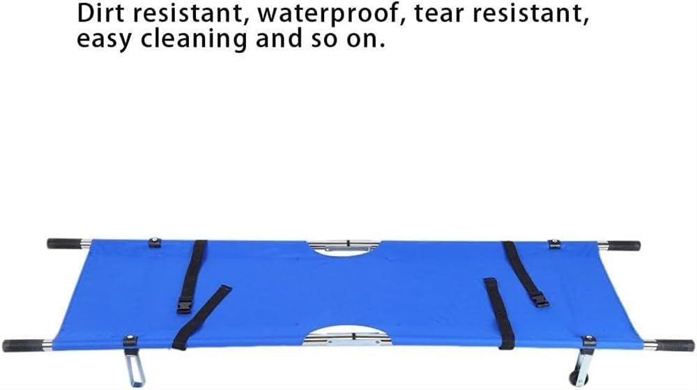 折りたたみ式ストレッチャー - ステンレススチール製のシンプルな布製